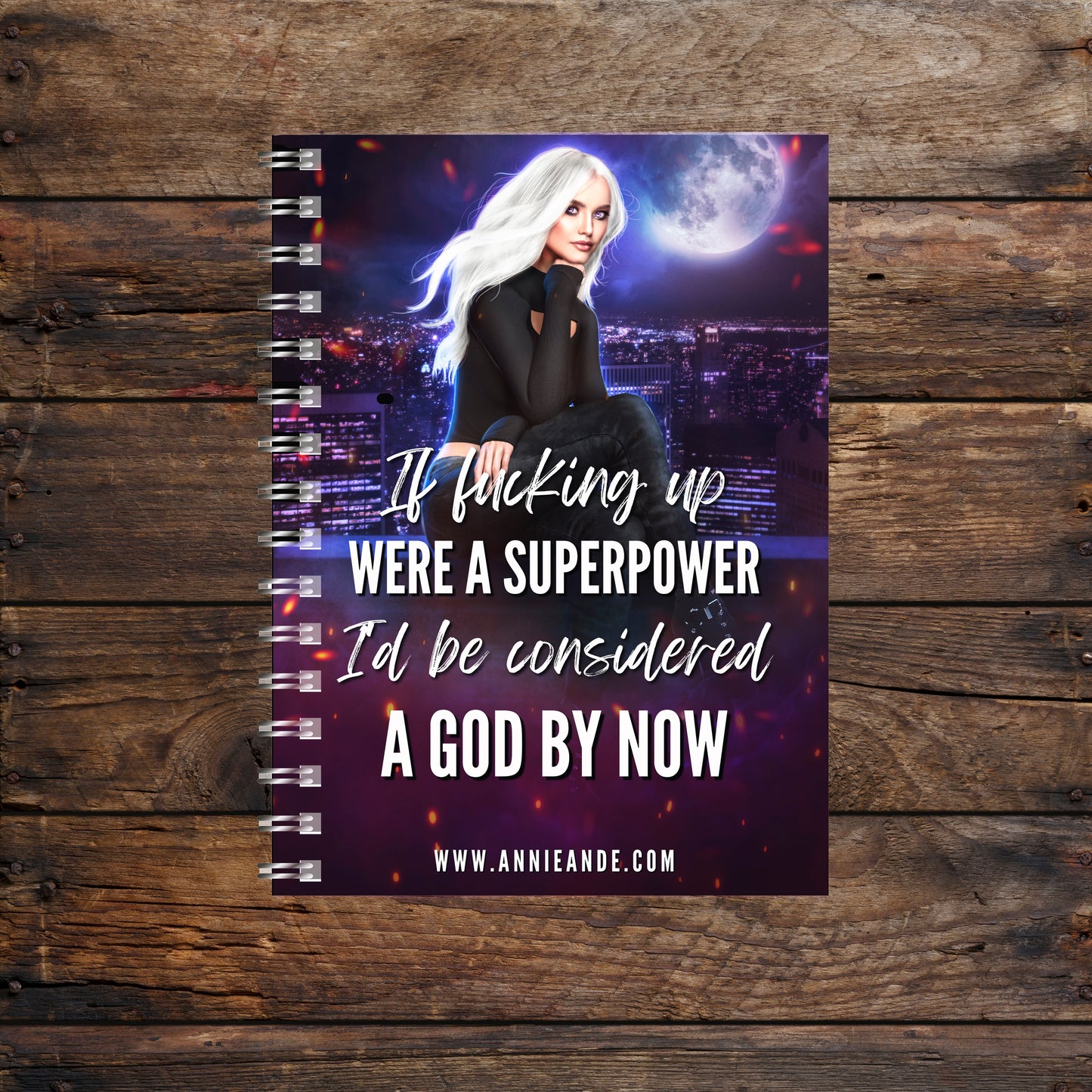 Superpower Spiral Notebook